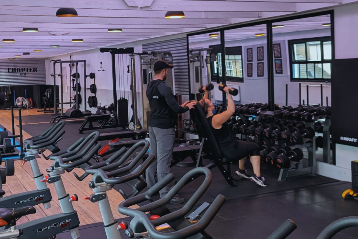Personal training at Chapter Gym